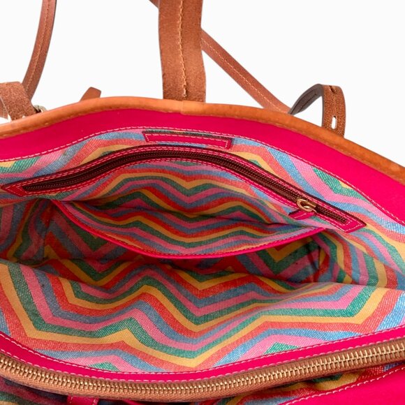 Dooney & Bourke Claremont Dover Large Tote Pebble Grain Leather Womens Satchel - Picture 12 of 16